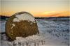 Straw sunset - 22nd Jan 2013